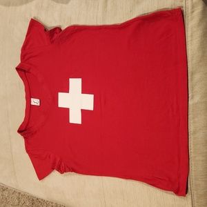 Cute swiss top 100% cotton